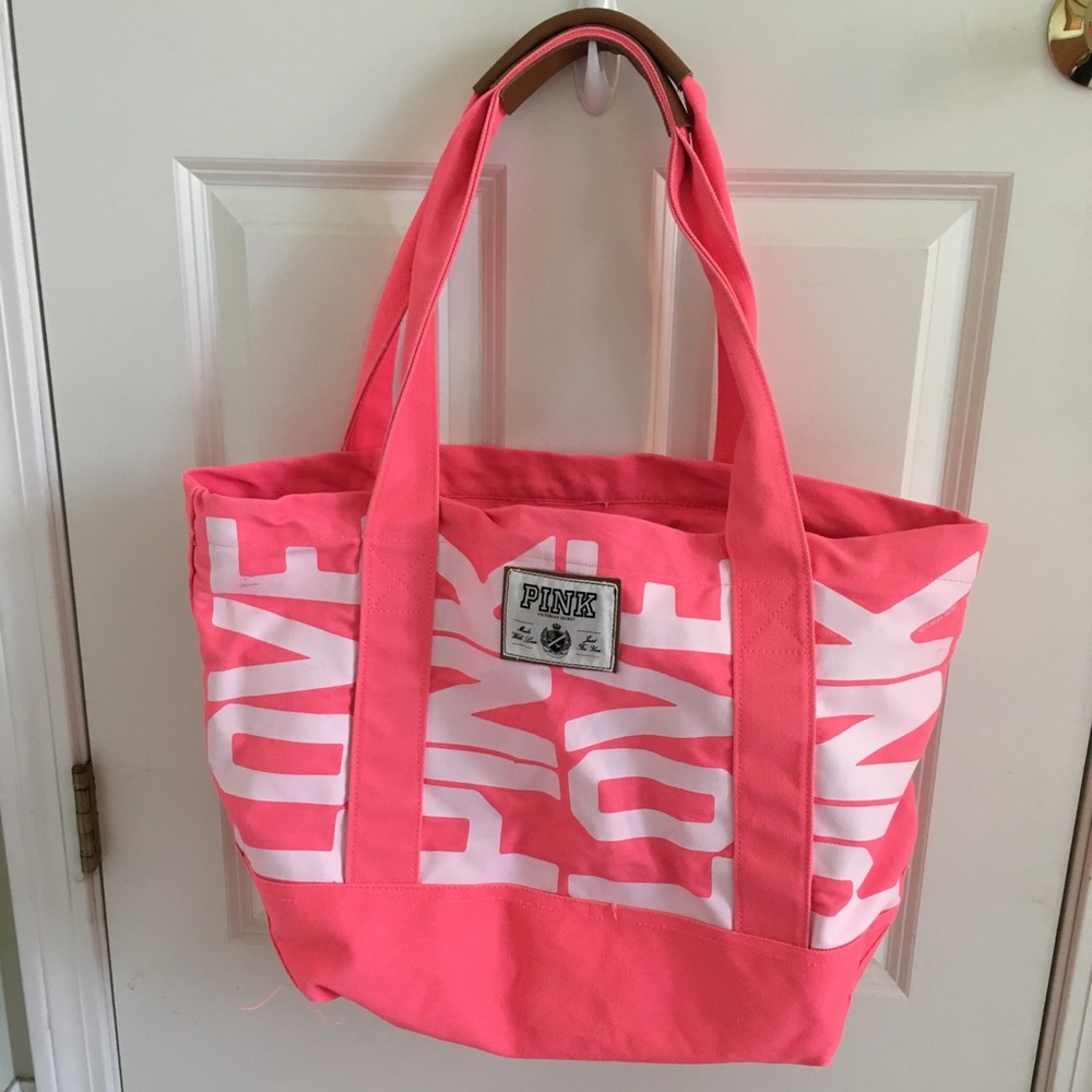 Pink Tote Bag